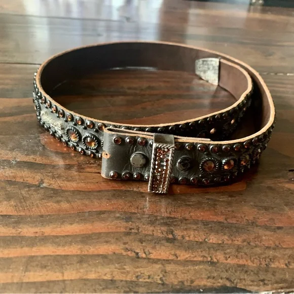 Kippys | Accessories | Kippys Leather Belt With Swarovski  display picture 3